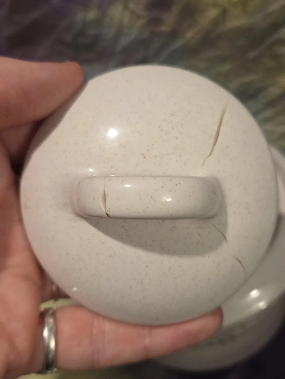 Small Made In Japan By Savoir Vivre Dish With Lid Oven To Table Cracked Lid